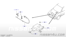 Lambdasonde GA14DE/GA16DE Nissan 22690-1N000 N15/W10/Y10