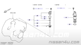 Sensor speed meter Nissan Micra K11 25010-6F610 Used part.