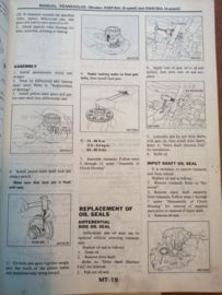 Service Manual '' Model B11 & N12 series '' Nissan Sunny B11 & Nissan Cherry N12 SM2E-N1B1G0 Gebruikt.