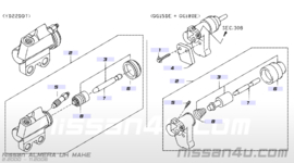 Inschakelcilinder versnellingsbak QG15DE/QG16DE/QG18DE 30620-2J061