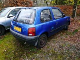 Nissan Micra K11 CG10DE blue 1994, new arrivals from December 5, 2021