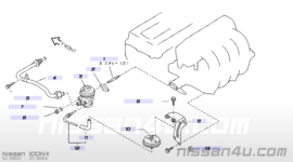 EGR-regelventiel GA14DE/ GA16DE/ MA12S/ E16I/ GA16I/ A15S Nissan 14741-34M10 G|ebruikt.