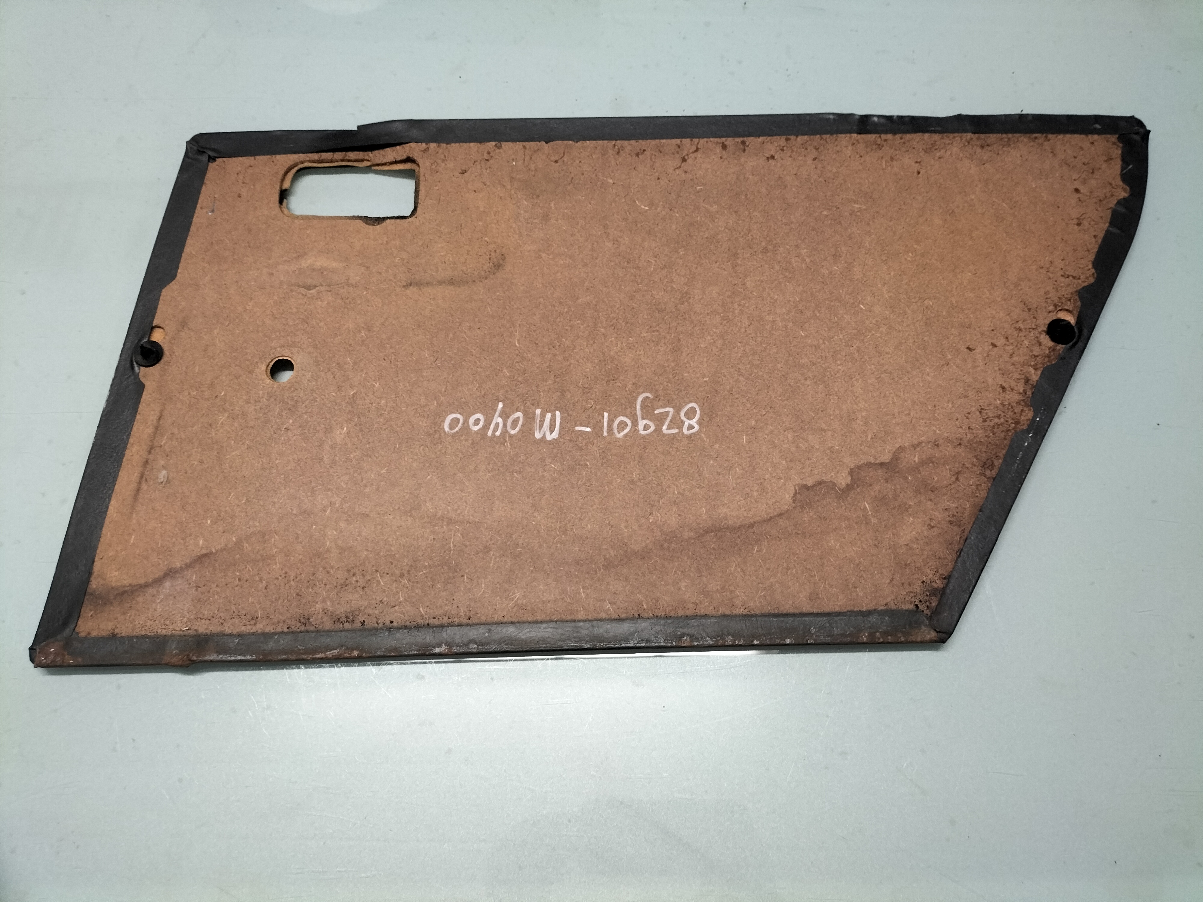 Assy-trimming rear door, left-hand Datsun Cherry E10 82901-M0400 Used part. Little damage.