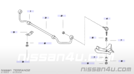 Reactiestang stabilisatorstang vooras Nissan Terrano2 R20 54618-0F000 Nieuw.