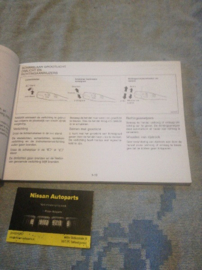 Instructieboekje '' Nissan Almera N15'' OM8D-0N15E1E