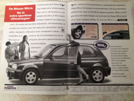 Brochure Nissan Micra K11 ''je moet het gedaan hebben. De Nissan Micra proefrit'' 20250318