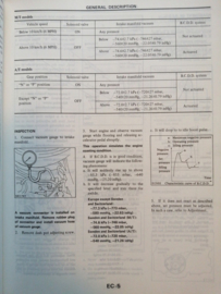 Service manual '' Model T11 series supplement-I'' Nissan Stanza T11 SM4E-T11SG0