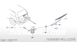 Drive rear window wiper Nissan Terrano2 R20 28700-0F000