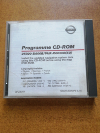Programme CD-ROM 25920-BA00B / VUR-X6050B(EU) N16/ P12/ T30/ V10/ Y61/ Z50 Gebruikt.