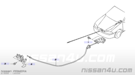 Male hood lock Nissan Primera P11/ WP11 65601-9F600
