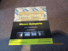 Brandstoffilter Nissan 16405-T6201 720/ 910/ B11/ C120/ E23/ JC31/ K160/ K260/ KC120/ W160/ W260/ W910