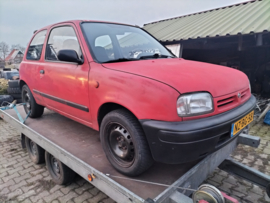 Nissan Micra K11 CG13DE handgeschakeld 1995. Nieuw binnen 27-februari-2025
