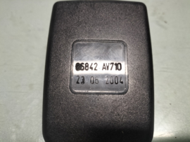 Belt front seat buckle right-hand Nissan Primera P12 86842-AV710 Used part