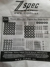 Nissan 300ZX (Z31) Engine Bay dress-up Kit