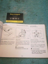 Instructieboekje '' Nissan Almera N15'' OM6D-0N15E0E
