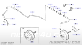 Ventiel remdrukbekrachtiger Nissan 47478-03B00 B11/ B12/ B13/ C32/C120  D21/ E23/ E24/ F22/  GC22/ K10/ M10/ M11/ N13/ N14/ N15/ P10/ S13/ S14/ T12/ T72/ U11/ W10/ WD21/ Y10/ Y60/ Z31/ Z32 Gebruikt.