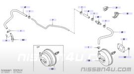 Slang remdrukbekrachtiger Nissan 47474-63C00