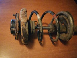 Strut front left-hand orange/red YD22ETI Nissan X-Trial T30 54010-8H661 + 54303-8H726 Used part