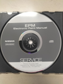 Electronic paint manual Nissan PM5A00-1ALLE0E (7711347719) Used part.