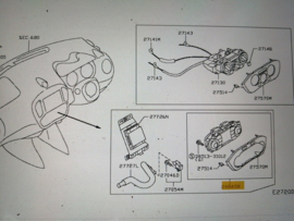 Kachelbedieningspaneel Nissan Juke F15 24845-1KA1B