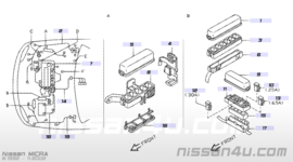 Relaishouder Nissan Micra K11 24383-41B00