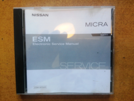 Electronic Service manual '' Model K12 series '' Nissan Micra K12 SM3E00-1K12E1E Used part.