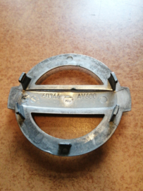 Emblem ornament-disc wheel Nissan 40344-AV600. Part of 40342-AV610 CK12/ E11/ J10/ K12/ N16/ P12/ V10 Used part.