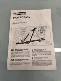 Fietsendrager Nissan KE734-99940 Origineel.