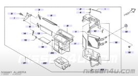 Kachelkabelset Nissan Almera N15 27541-1N000 + 27542-1N700