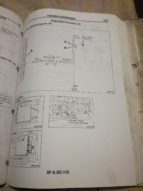 Service manual ''Model C23 series Volume 1''  Nissan Serena C23 SM2E-1C23E0E Used part.