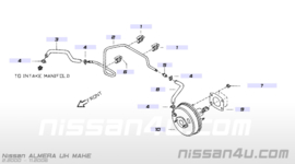 Leiding hoofdremcilinder Nissan Almera N16 47401-5M400