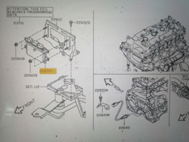 ECU Nissan Juke F15 23703-1KH1A ( MEC340-040)
