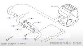 Kachelbuis K9K-motor Nissan Almera N16 92401-BN702