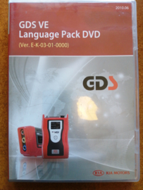 KIA GDS VE Language Pack DVD (ver.E-K-03-01-0000) GHDM-12121L-01A-1 + GHDM-12121L-01A-2