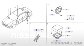 Speaker Nissan Almera N15 28158-0M060