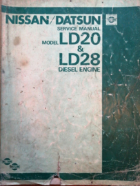 Service manual '' Model LD20 and LD28 diesel engine '' SM1E-LD28G0 ( Slechte conditie )