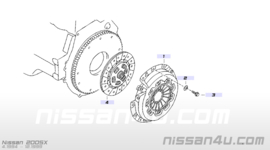 Drukgroep 240mm Nissan 200SX S14 30210-52F17