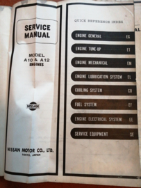 Service manual '' Model A10 & A12 engine '' SM1E-0A12G0