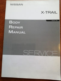 '' Body repair manual T30 '' BR1E-0T30E0E reparatiehandboek Nissan X-trail T30