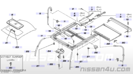 Elektrisch Schuifkanteldak Nissan Primera P11/WP11