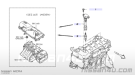 Bobine Nissan 22448-AX001 CK12/ E11/ K12