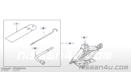 Gereedschapsset Nissan 99501-2F005 N16/ P11/ WP11