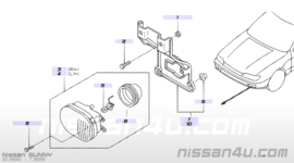 Dagrijlamp rechts Nissan Sunny GTI N14 26610-67C00 (ichikoh 1449R)