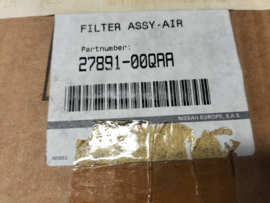 Air filter assy Nissan 27891-00QAA Original