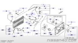 Tank reserve Nissan Sunny B12 B1710-54A11 Original.