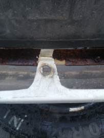 Achterbumper Nissan 100NX B13 85022-70Y25 531 gebruikt.