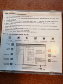 Electronic Service manual '' Model T30 series '' Nissan X-Trail T30 SM2A00-1T30E0E Gebruikt.