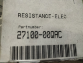 Kachelweerstand Nissan Kubistar X76 27100-00QAC Origineel.