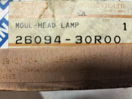 Moulding-head lamp, left-hand Nissan Prairie M11 26094-30R00 Orginal.