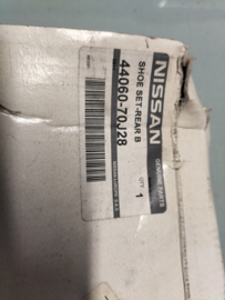 Assy shoe, rear brake Nissan Primera P10 44060-70J28 Original